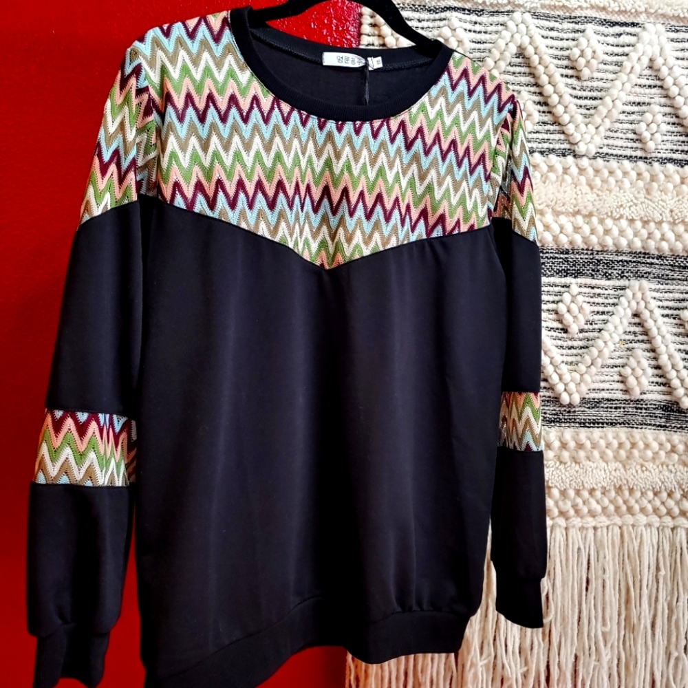Colorful sweater